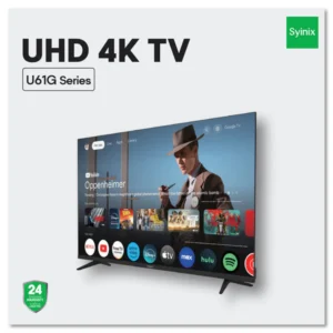 Syinix 55 inch Premium 4K UHD Google TV 50U61G Price in Kenya