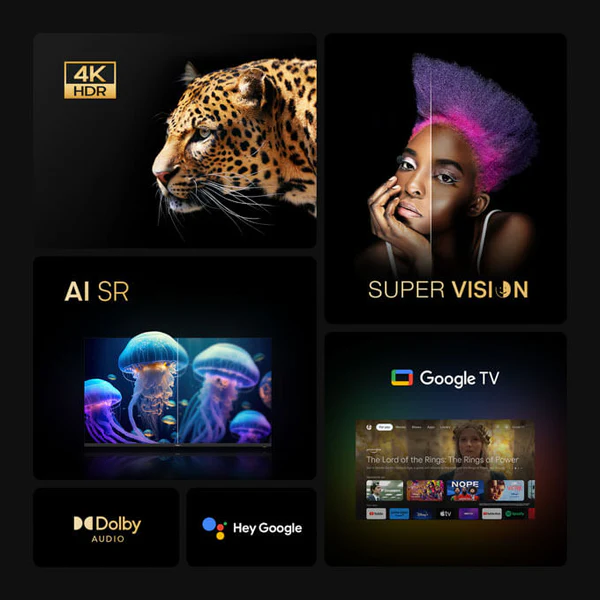 Syinix 50 inch Premium 4K UHD Google TV 50U61G Price in Kenya