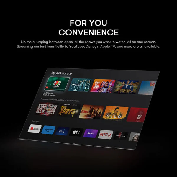 Syinix 50 inch Premium 4K UHD Google TV 50U61G Price in Kenya
