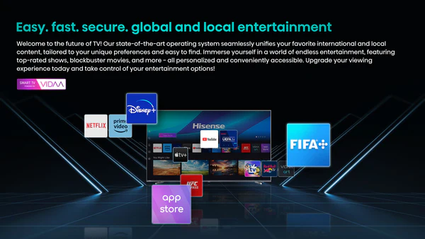 Hisense 65 Inch Q6 QLED 4K VIDAA Smart TV - Image 5